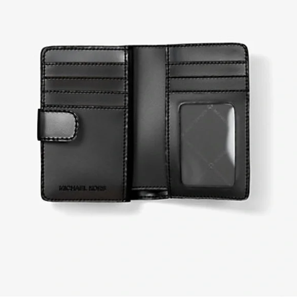 MICHAEL KORS - Jet Set Medium Floral Print Bi-Fold Wallet - Picture 2 of 5